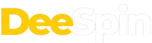 DeeSpin DeeSpin logo in yellow and white letters